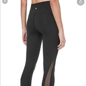 lululemon train times pant 7/8 black